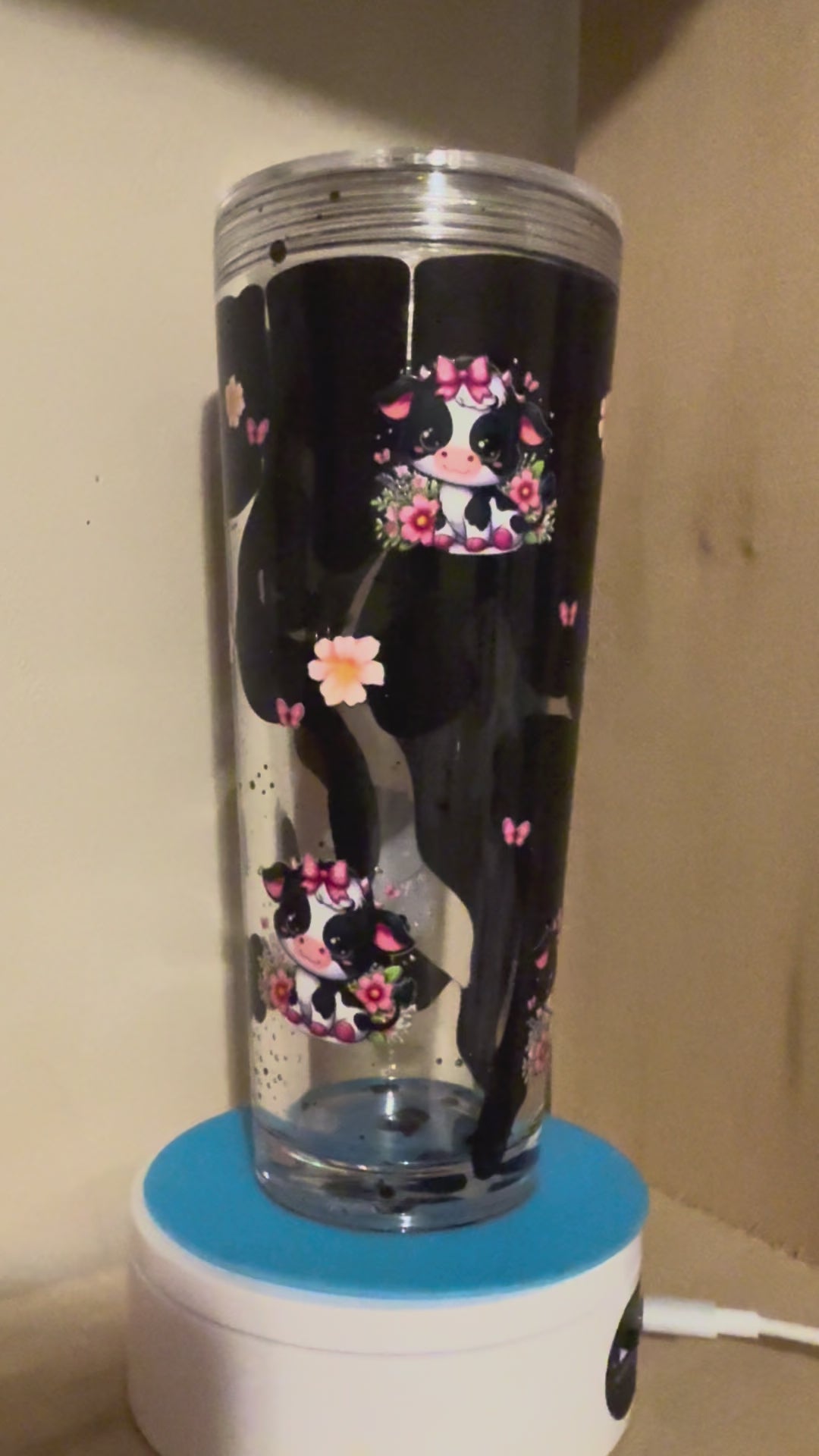 Cow tumbler 24oz